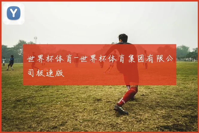 世界杯体育-世界杯体育集团有限公司极速版