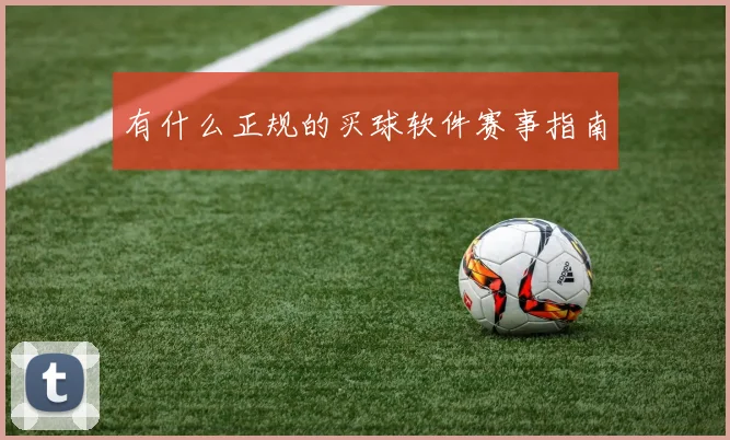 有什么正规的买球软件赛事指南