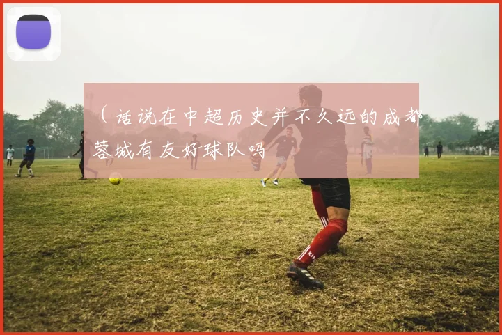 （话说在中超历史并不久远的成都蓉城有友好球队吗
